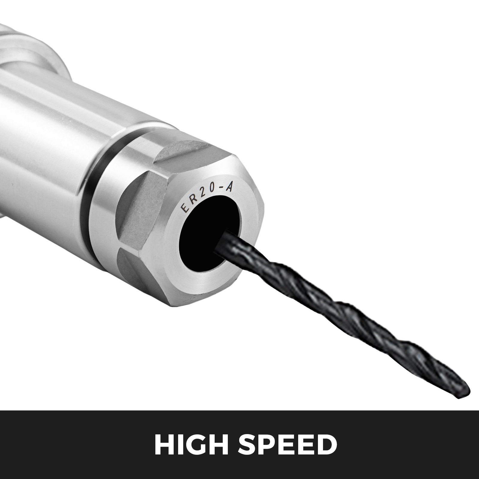 Mandrino Portapinze Tornio Fresatrice Con Porta Pinze Chiave Bt30 Er20 100mm