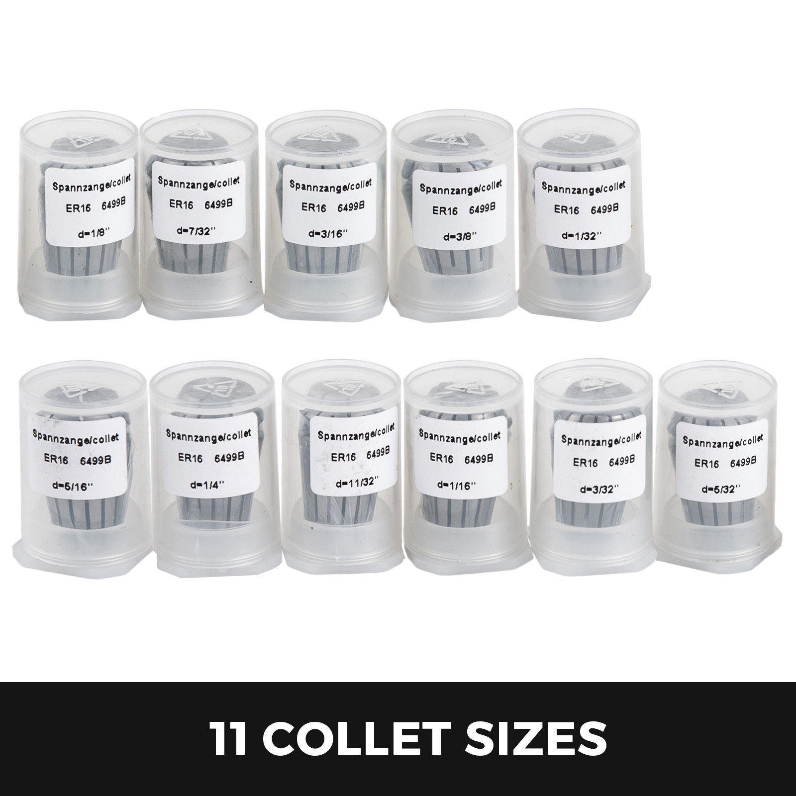 5 Pezzi Mandrino Porta Pinze Cat40 Er16 Pinze Del Calibro Pinze A Molla Cnc