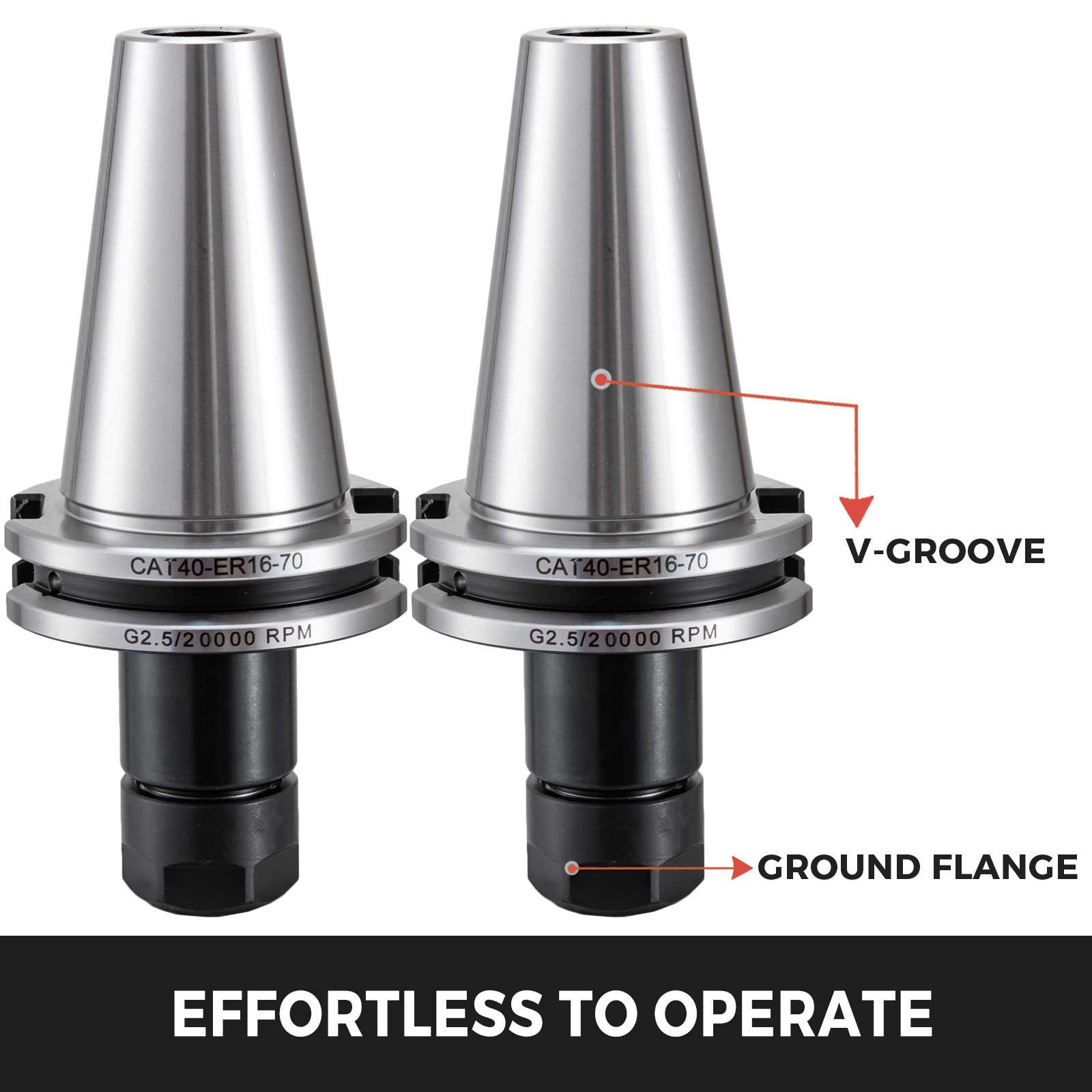 5 Pezzi Mandrino Porta Pinze Cat40 Er16 Pinze Del Calibro Pinze A Molla Cnc