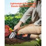 VEVOR Ginocchiere per Lavoro in Morbida Schiuma Gel per Pavimenti Giardinaggio