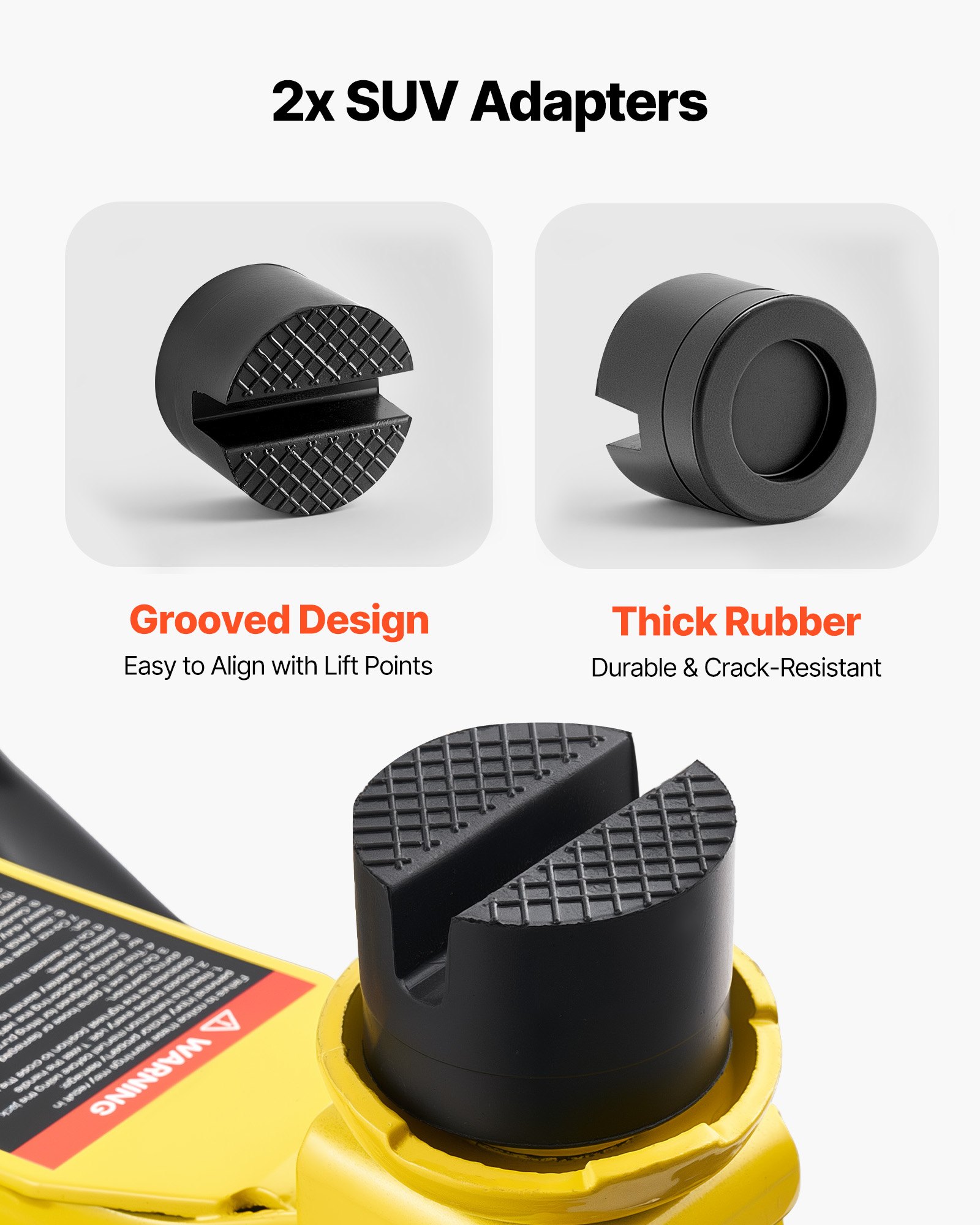 VEVOR Cric Idraulico a Carrello 2,5 Tonnellate a Basso Profilo, Cric Idraulico da Pavimento in Acciaio, a Pistone Singolo con Sella Rialzata, Altezza di Sollevamento 85-350 mm, per Auto, Moto e SUV