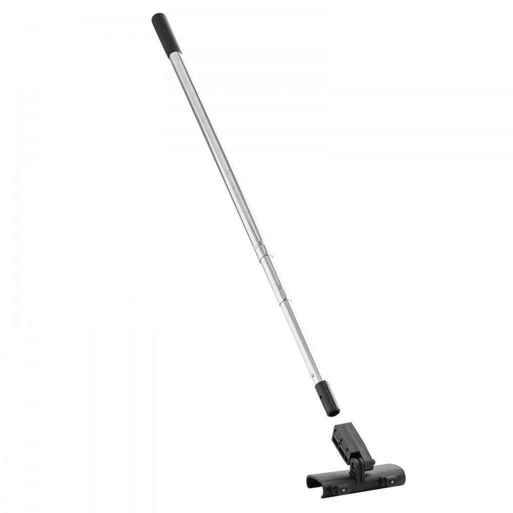 VEVOR Kit per Rasatura per Cartongesso con Manico 862-2072 mm Strumenti per Rasatura per Cartongesso, con Accessorio Coltello per Lisciatura Fissatore, per Pannello Murale, Cartongesso, Senza Lama