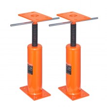 VEVOR Martinetto da Pavimento Regolabile per Sollevamento 30,48-40,64 cm Garage