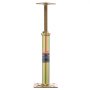 VEVOR floor jacks, set of 4, height range from 29.4 to 40.6 cm, max. load capacity per unit: 1134 kg, adjustable support beam for leveling, galvanized basement jack for temporary support