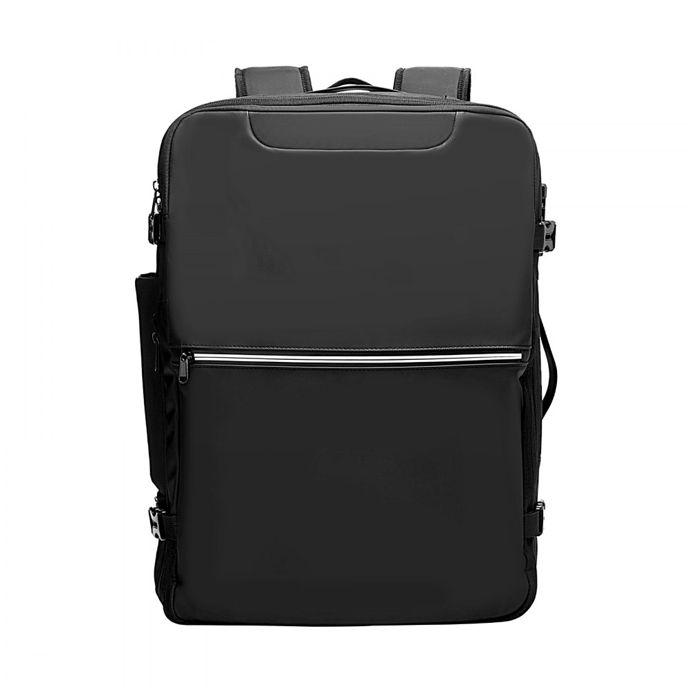 VEVOR Vacuum Travel Backpack, 80L, Expandable Vacuum Seal Compression Travel Backpack with Pump, with TSA-Approved Lock, Airback Vacpack, Water-Resistant Carry-On Suitcase Luggage, for Business, Black