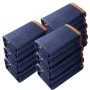 VEVOR Set di Coperte per Traslochi Mobili 2032 x 1829 mm da 12 Pezzi, Coperture Protettive Materiale in Tessuto Non Tessuto per Traslochi Trasporti Proteggere Pavimenti dei Mobili Colore Blu/Arancione