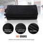 VEVOR Coperta per Traslochi Mobili 2438 x 2032mm, Copertura Protettiva in Cotone Resistente per Traslochi Trasporti Proteggere Pavimenti dei Mobili Elettrodomestici Colore Nero, Coperta Fonoassorbente