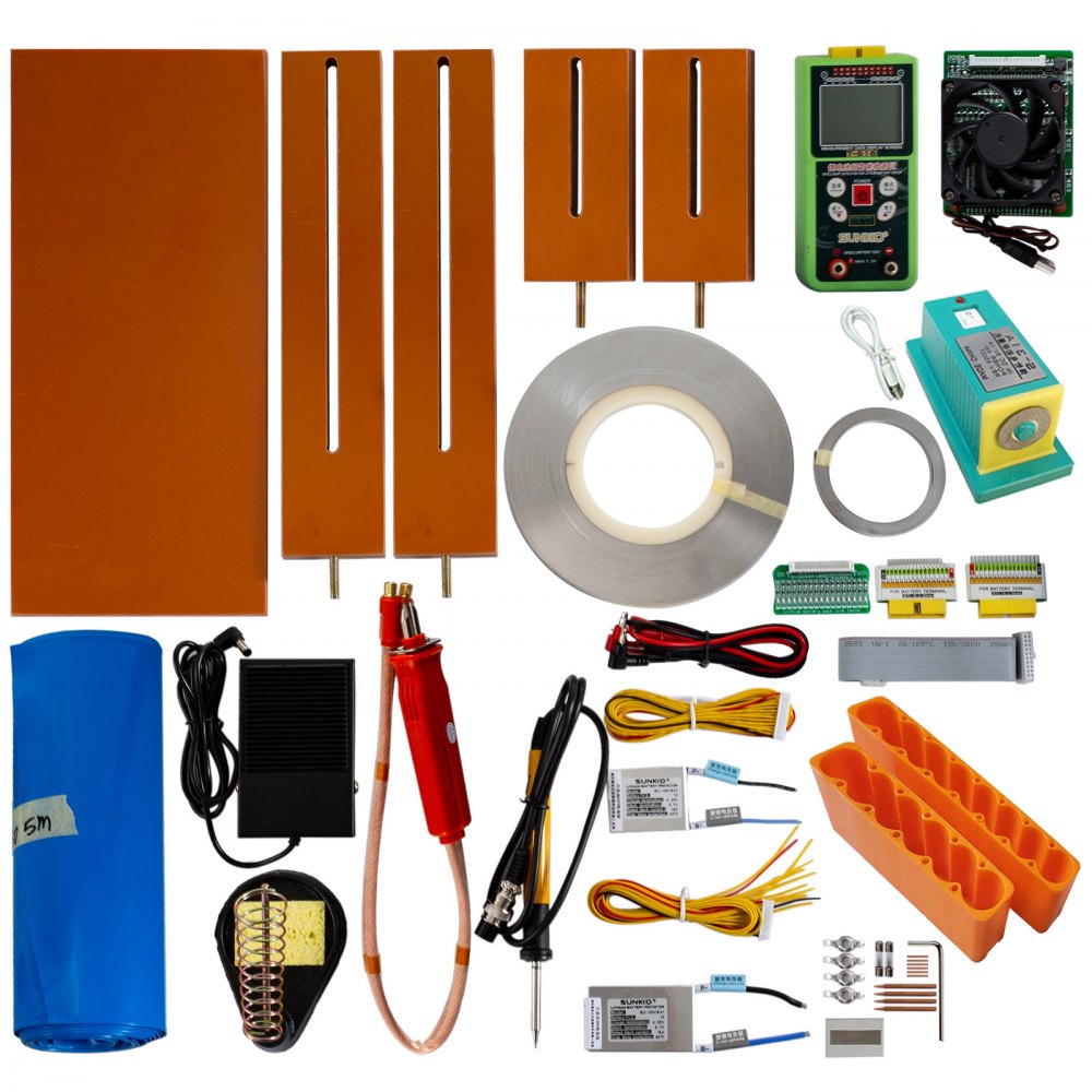 Sunkko 709ad + Saldatore A Impulsi 3.2kw Per Batteria 18650 80v + Accessorio