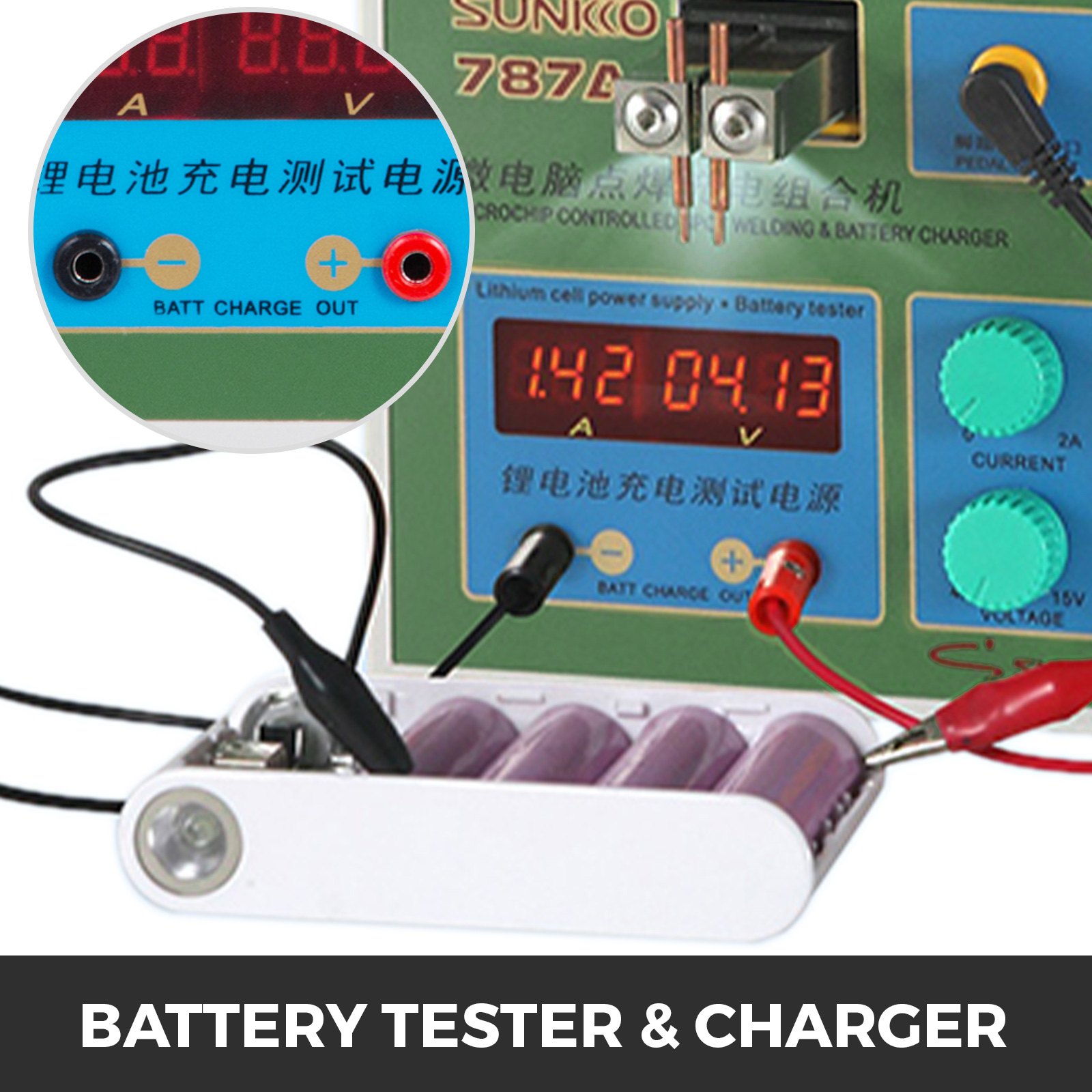 Saldatrice A Penna 787a+ Spot Welder Saldatore Ad Impulso Per Batterie 1.5kw