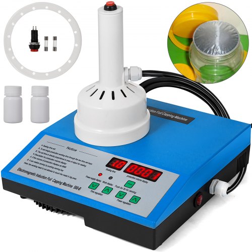 Sigillatore Per Tappo Di Bottiglia A Induzione 20-85mm Funzione Di Conteggio