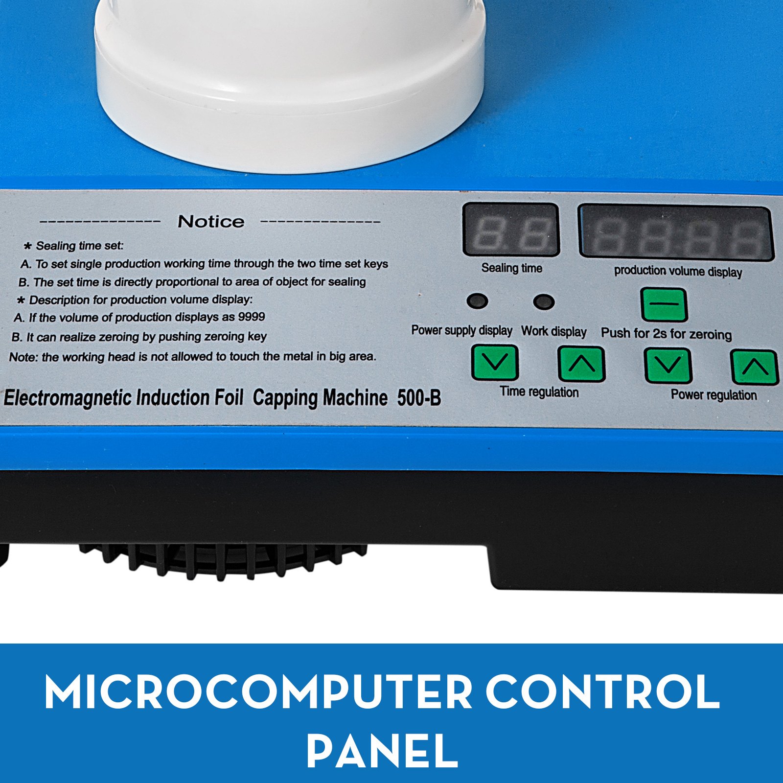 Sigillatore Per Tappo Di Bottiglia A Induzione 20-85mm Funzione Di Conteggio