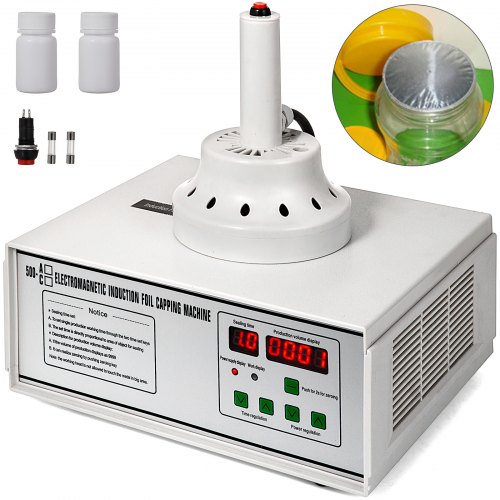 Sigillare Tappo Di Bottiglia A Induzione 500c 10-30 Pz/min 220v Tenuto In Mano
