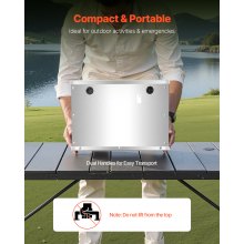 VEVOR Custodia Scatola per BatterieGruppo 24/31 Lega di Alluminio Auto Camper