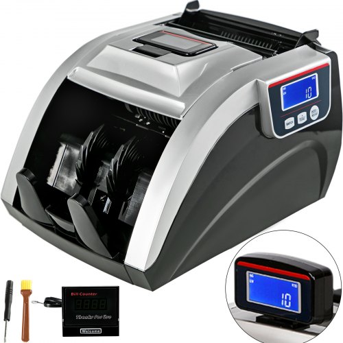 Conta Banconote Conta Soldi Rilevatore Banconote False Con Scansione Uv/mg Lcd