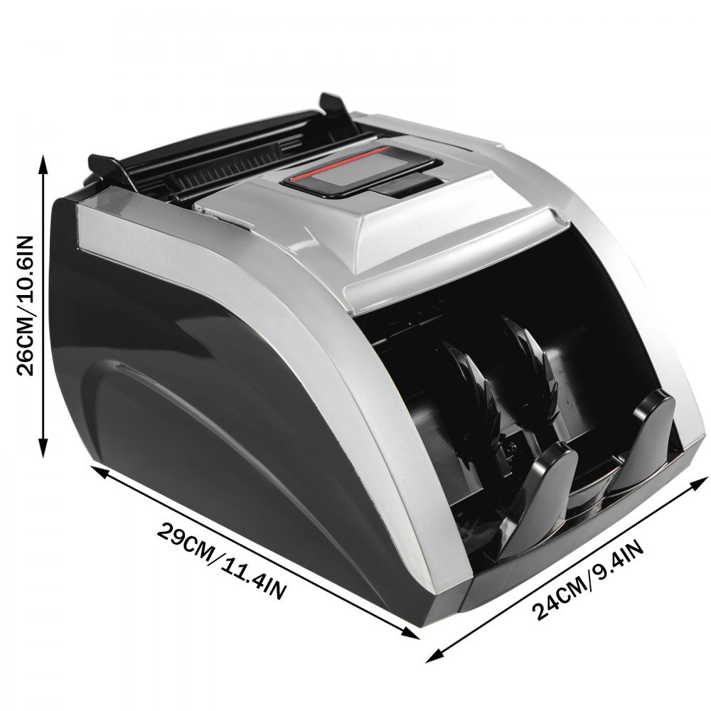 Conta Banconote Conta Soldi Rilevatore Banconote False Con Scansione Uv/mg Lcd