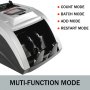 Conta Banconote Conta Soldi Rilevatore Banconote False Con Scansione Uv/mg Lcd