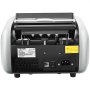 VEVOR Contasoldi, Contabanconote con rilevamento di banconote contraffatte UV, MG, IR e DD, Conta contanti USD ed EUR con ampio display LCD e display esterno per ufficio imprese