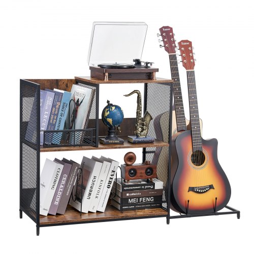 Supporto per Giradischi con Presa, Mobiletto Supporto per Dischi con Spazio per 350 Album max., Tavolino per Giradischi Vintage per Soggiorno, Camera da Letto, Mobile da Salone, Marrone | IT Supporto per Giradischi con Presa, Mobiletto Supporto per Dischi con Spazio per 350 Album max., Tavolino per Giradischi Vintage per Soggiorno, Camera da Letto, Mobile da Salone, Marrone | IT