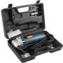 VEVOR Roditrice per Lamiera in Metallo, Spessore 0,07 pollici / 1,8 mm 380 W 220 V Cesoia Elettrica per Lamiera per Lamiere, Materiali Ondulati, Tubi, Profili Complessi, Acciaio Inossidabile, Rame