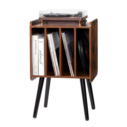 YAHARBO Supporto per giradischi, supporto per dischi in vinile nero a 3 YAHARBO Supporto per giradischi, supporto per dischi in vinile nero a 3