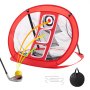 VEVOR Rete per Allenamento da Golf, Rete da Golf Pop Up Portatile per Interni Esterni, con Bersaglio Borsa per Trasporto, Allenamento in Cortile, Regalo per Amanti del Golf, Rete Pop Up Battute Golf