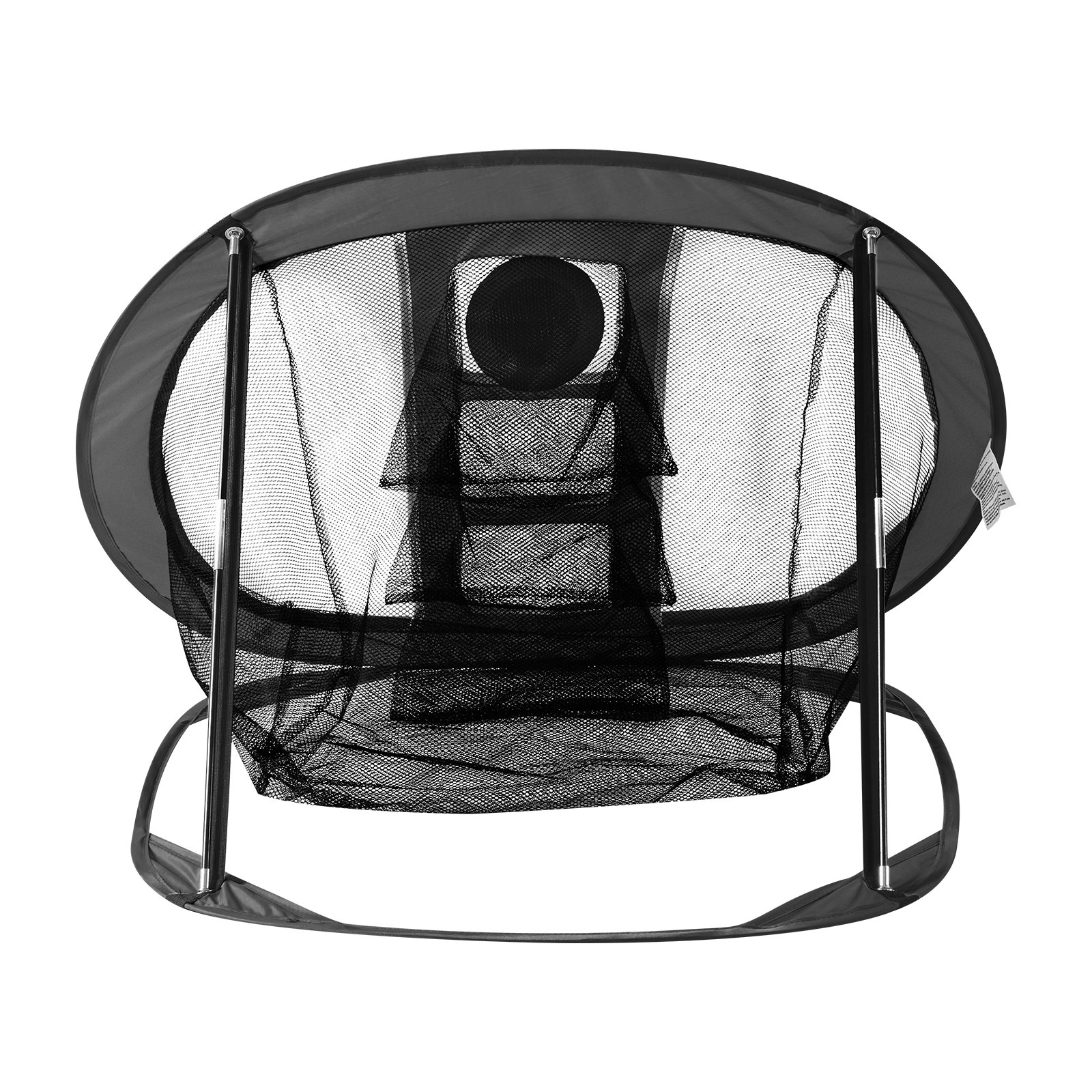 VEVOR Rete per Allenamento da Golf, Rete da Golf Pop Up, Rete da Golf Portatile per Interni Esterni, con Bersaglio Borsa per Trasporto, per Allenamento Cortile, Regalo per appassionati del Golf, Nero
