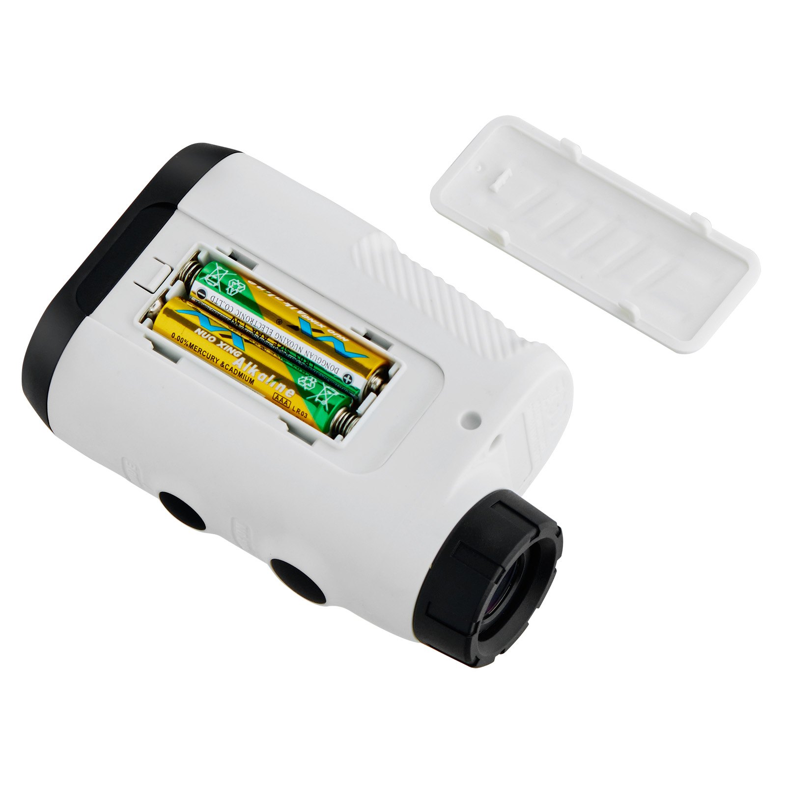 VEVOR Telemetro da Caccia/Golf 600 Metri Telemetro Laser Precisione ±1m Ingrandimento 6X Mirino da 22mm con Supporto Magnetico Compensazione della Pendenza Blocco Bandiera Attrezzatura per Golfista