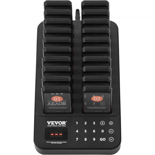 Cercapersone Per Ristoranti, Segnale Coda Wireless Con Portata 400 M Cercapersone Per Chiamata Ospite Con Vibrazione E Lampeggiamento 24 Cercapersone Per Camion Di Cibo Chiesa P 010608321588 - 9