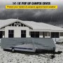 VEVOR Copertura per Camper Pop-up Adatta per Rimorchi Lunghi 14-16 Piedi, Copertura per Rimorchio per Camper Pop-up Resistente e Impermeabile, Telo di Copertura per Roulotte Protezione UV Antipioggia