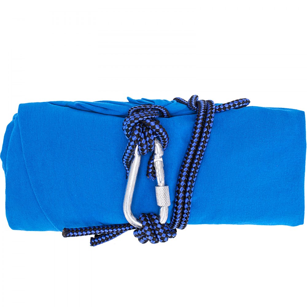 VEVOR Amaca Yoga Antigravity Blu, Yoga Amaca per Pilates Altalena Amaca Altalena Yoga per Volo Aereo in Nylon Liscio per Bambini o Adulti, Terapia con Corda capacità Nominale 80KG, Massima 100KG