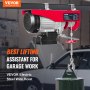 VEVOR Paranco a Leva Elettrico 1450 W Carico Max. da 800 kg Motore Rame Puro con Telecomando Senza Filo Distanza da 10m, Paranco Elettrico a Leva per Sollevamento Carico Velocità 10 m/min Altezza 12m