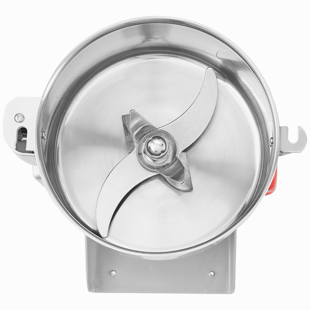 VEVOR 1000g Mulino Elettrico per Cereali, Macina Spezie Commerciale Alta Velocità 3000 W, Macchina Polverizzazione in Acciaio Inox, per Cereali Secchi, Spezie, Caffè, Mais, Pepe, Tipo Oscillante