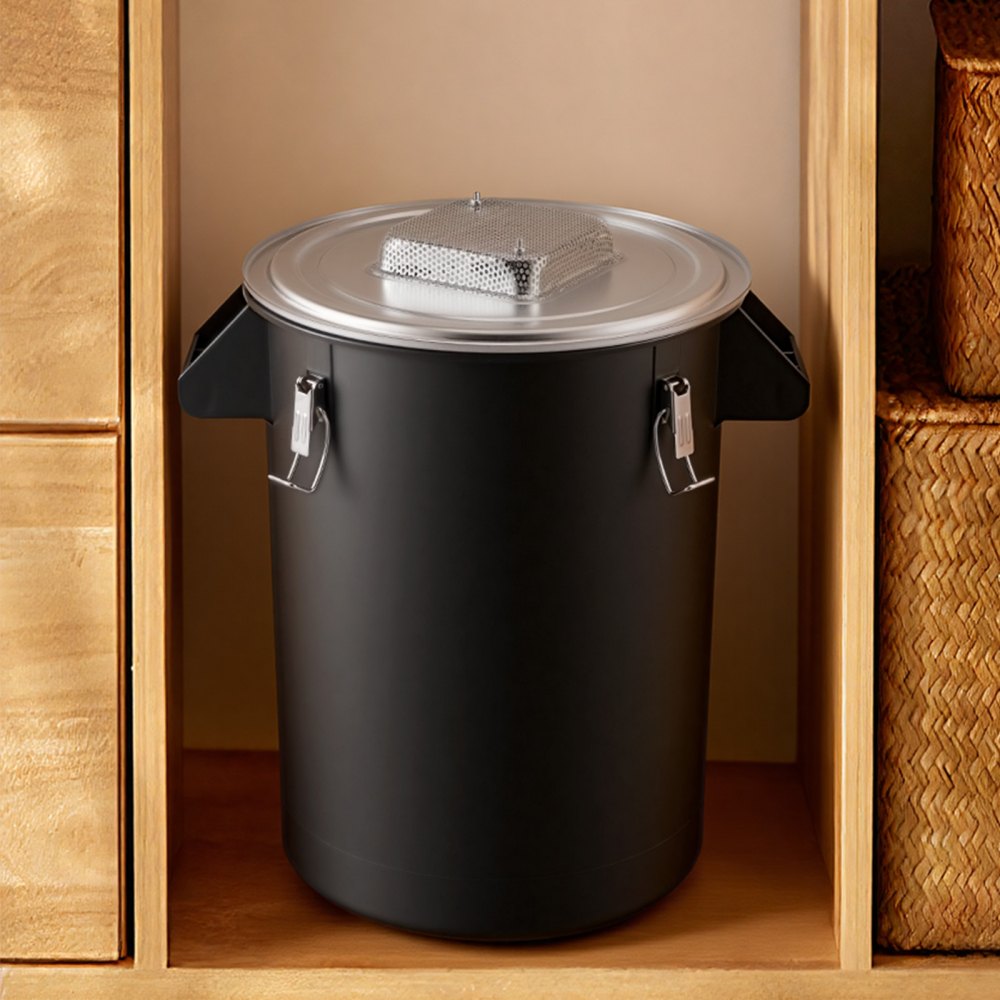 VEVOR Mulino Macina Spezie Elettrico per Cereali Commerciale ad Alta Potenza da 600 W, Polverizzatore da 53 Litri con Lame Affilate Zincate, per Cereali Secchi, Spezie, Chicchi di Caffè, Mais e Pepe