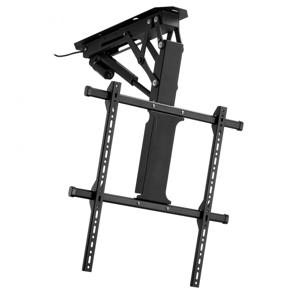 VEVOR Supporto per TV da Soffitto Motorizzato, Telaio Supporto per TV Dimensioni da 813 a 1651 mm, Telaio Porta Televisione Pieghevole Regolabile con VESA Massimo 60 x 60 cm, Carico max. 40kg