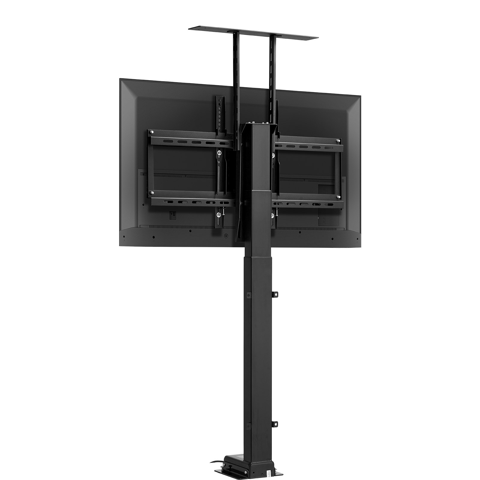 VEVOR Supporto TV Motorizzato Staffa Supporto per TV Capacità di Carico max. 54 kg, Telaio TV Elettrico Verticale a Sollevamento di Altezza con Telecomando per TV 813-1178 mm con VESA 60x40 cm