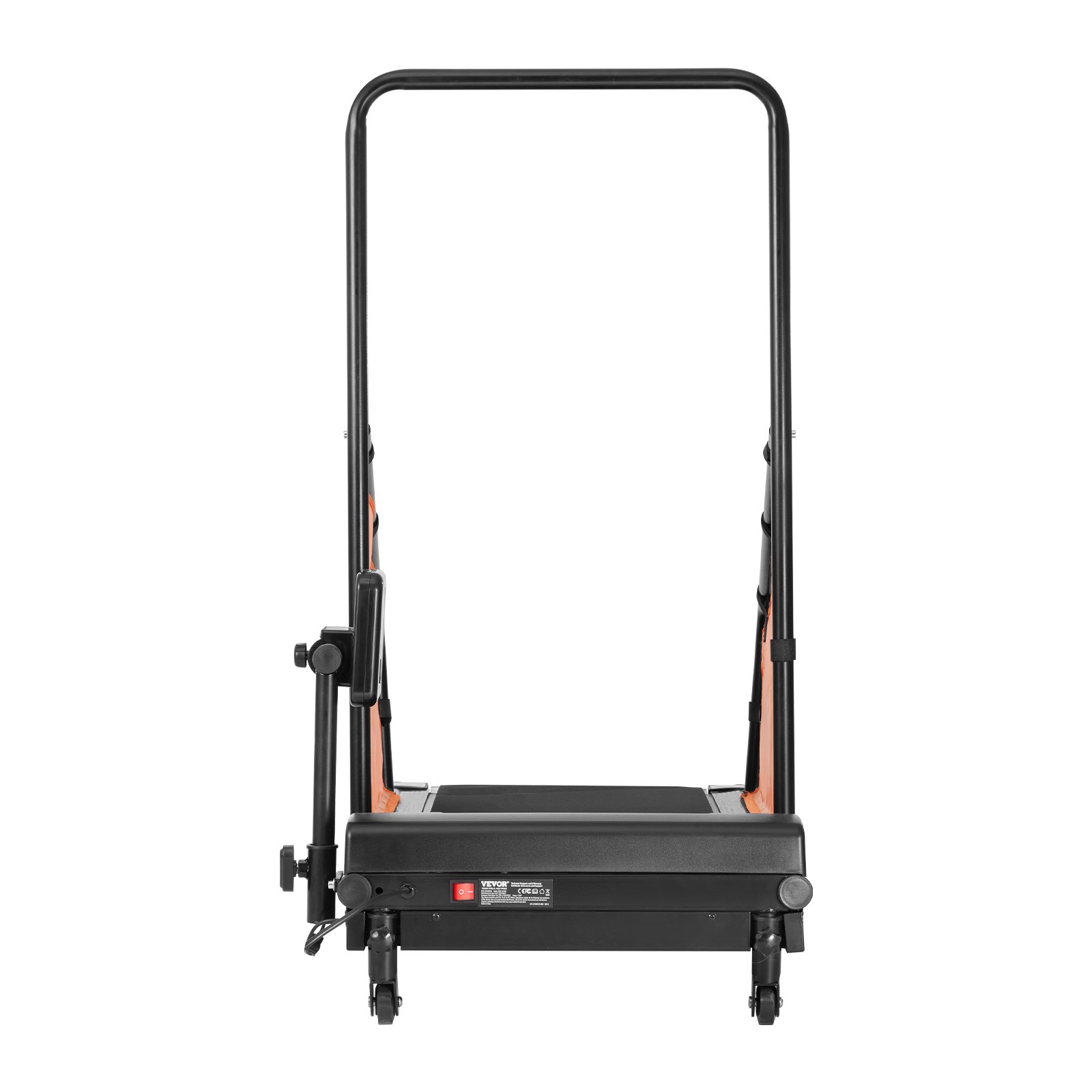 VEVOR Tapis Roulant per Cani di Taglia Media, Capacità di Peso di 90 kg Macchina Elettrica per Correre con 3 Rampe Regolabili, Tapis Roulant per Animali Domestici da Interno con Schermo LCD, Nero