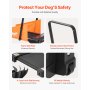 VEVOR Tapis roulant per Cani di Taglia M, Capacità 90,7 kg, Macchina Elettrica per Correre per Cani, Tapis Roulant per Animali Domestici da Interno con Schermo LCD e Barra Pieghevole, Tapis Roulant