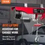 VEVOR argano elettrico Paranco a Leva Elettrico 510 W Carico Max da 250 kg Altezza di Sollevamento 12 m Motore Rame Puro con Telecomando