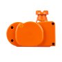 VEVOR Kit di Attrezzi per Martinetto Idraulico a Forbice per Riparazione dell'Auto Veicolo Carico Massimo 3 Tonnellate Corrente CC 12V 15A, Cassetta di Attrezzi per Martinetto a Forbice Cavo da 3,5m