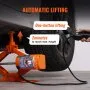 VEVOR Kit di Attrezzi per Martinetto Elettrico a Forbice per Riparazione dell'Auto Veicolo Carico Massimo 3 Tonnellate CC 12V 15A, Cassetta di Attrezzi per Martinetto Elettric Forbice Controllo Remoto