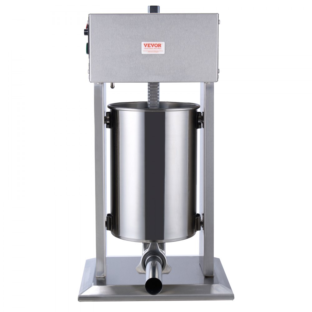 VEVOR Insaccatrice Elettrica per Salsicce, Insaccatrice Verticale 12 Litri, Motore 200 W, Controllo di Velocità, Realizzata in Acciaio Inossidabile 304 per Uso Alimentare, Uso Domestico Commerciale