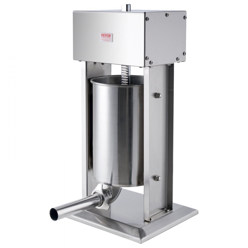 VEVOR Insaccatrice Elettrica per Salsicce, Insaccatrice Verticale 12 Litri, Motore 200 W, Controllo di Velocità, Realizzata in Acciaio Inossidabile 304 per Uso Alimentare, Uso Domestico Commerciale