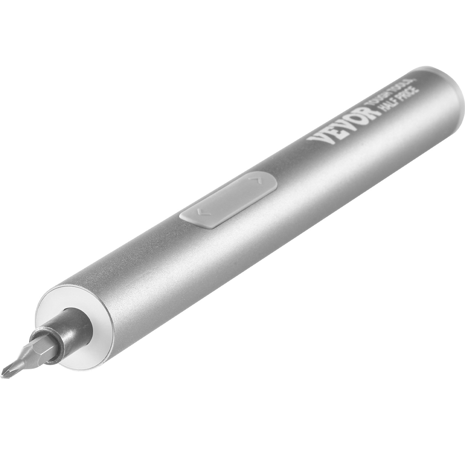 VEVOR Kit di Mini Cacciavite Elettrico 135g con 24 Punte Magnetiche Velocità a Vuoto 170 giri/min Corrente CC 3,7V, Set Cacciavite Elettrico Ricaricabile Senza Fili Coppia tra 0,3Nm-3Nm con Luce LED