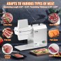 VEVOR Batticarne Elettrico Commerciale 120kg/h Macchina per Intenerire Carne 54 Lame in Acciaio Inossidabile, Inteneritore per Carne per Preparare Bistecche di Pollo Maiale da Cucina Batticarne 450W