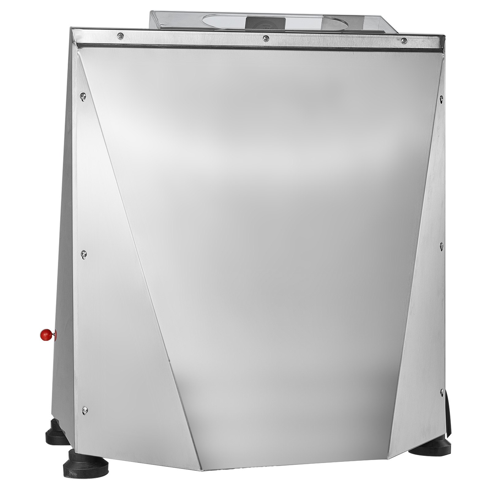 VEVOR Sfogliatrice per Pizza, Pressa per Pasta Pizza Commerciale Diametro 3-15 Pollici, Rullo per Pasta Elettrico da 390W 260 all'Ora, Macchina per Pasta Spessore Regolabile in Acciaio Inox da Banco