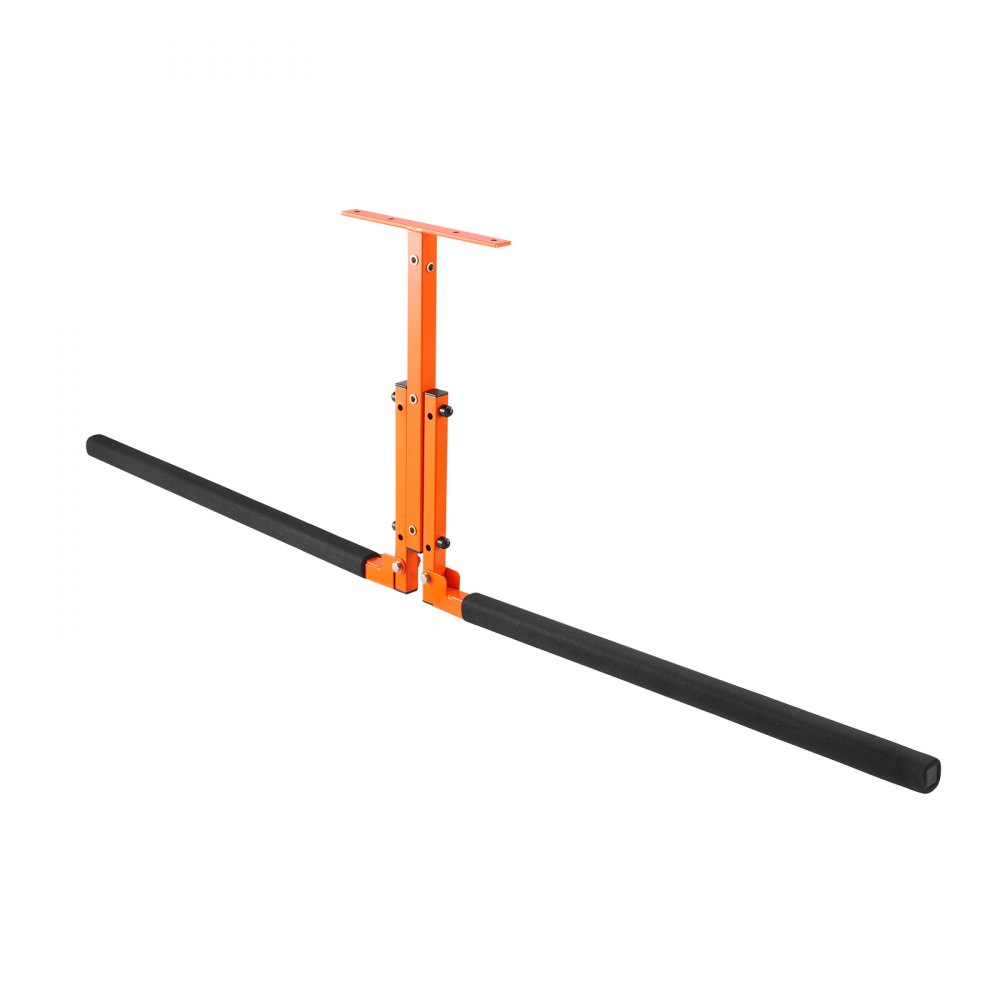 VEVOR Rastrelliera portaoggetti da soffitto per kayak, Rastrelliera portaoggetti da soffitto, Gancio porta kayak sospeso in altezza regolabile con bracci imbottiti, carico massimo 250 libbre