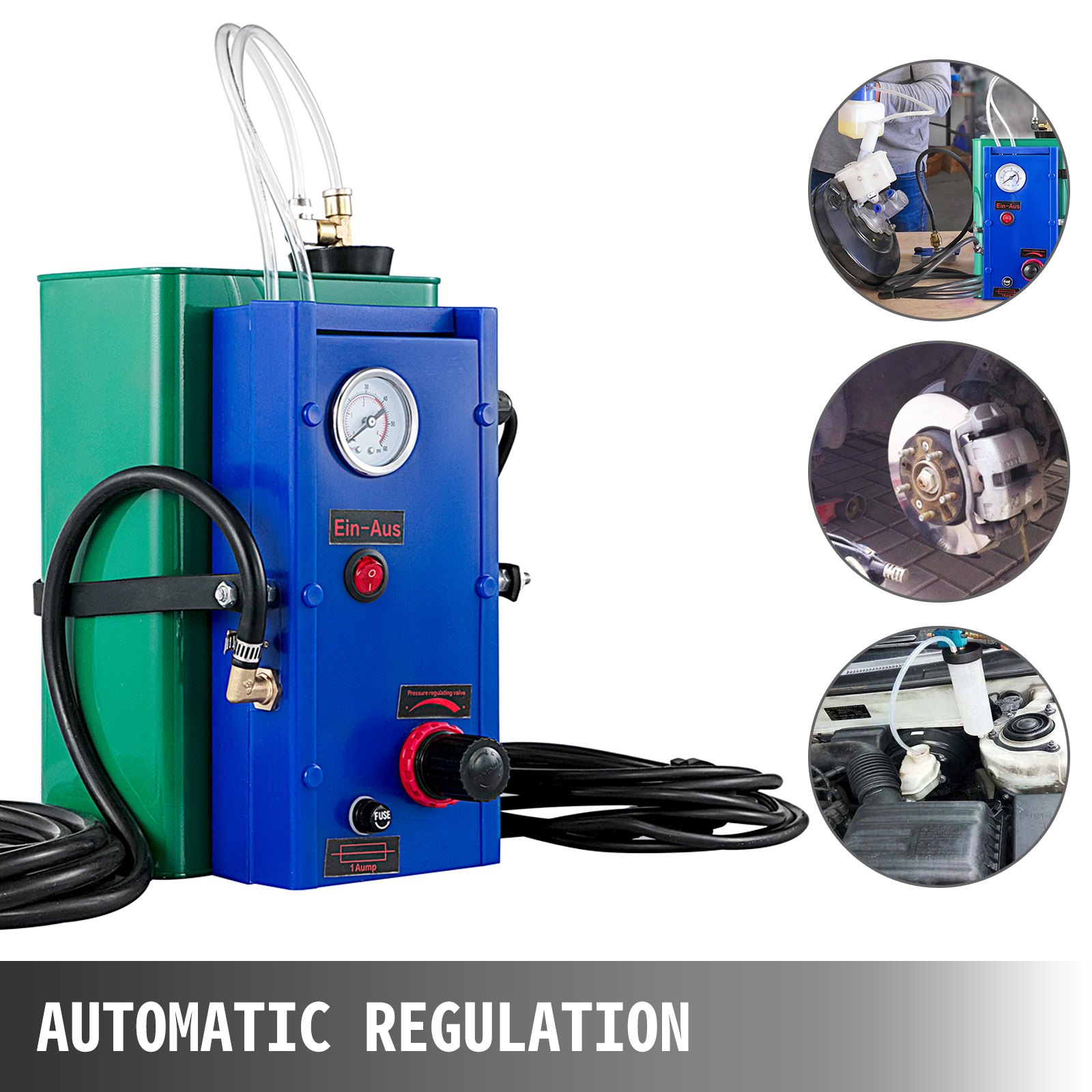 Dispositivo Spurgo Freni Kit Cambio Olio Del Freno Automatico 5l Abs Compatibile