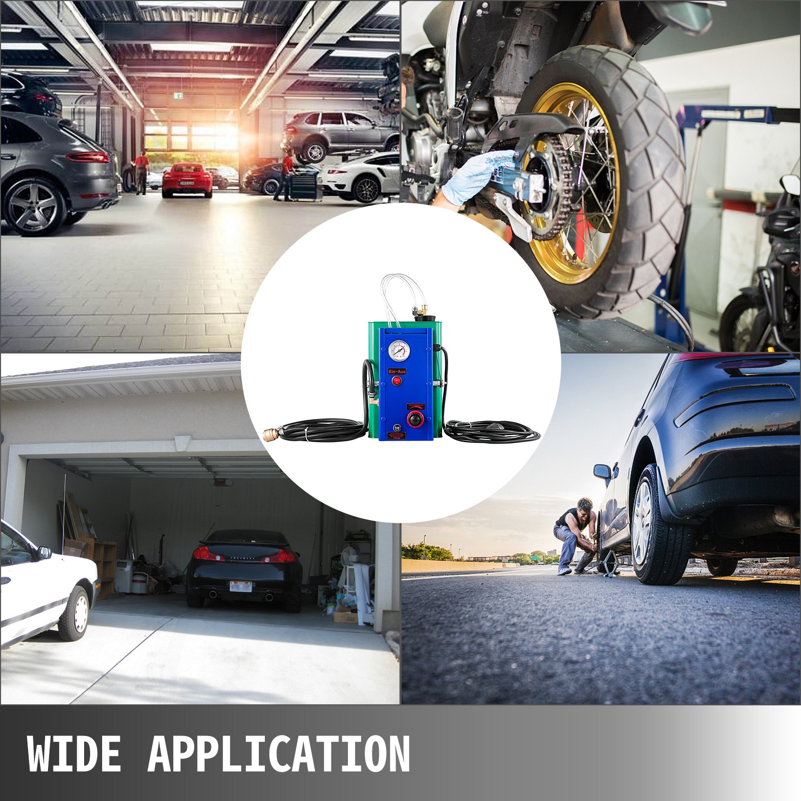 Dispositivo Spurgo Freni Kit Cambio Olio Del Freno Automatico 5l Abs Compatibile