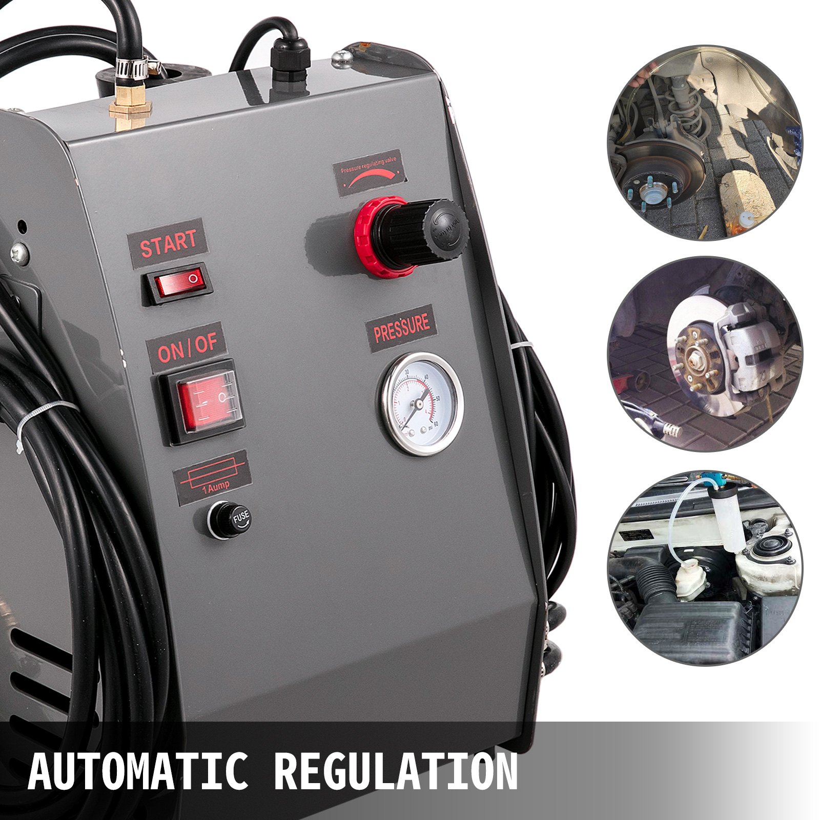 Dispositivo Di Spurgo Freni Kit Cambio Olio Freno Automatico 10l Compatibile Abs