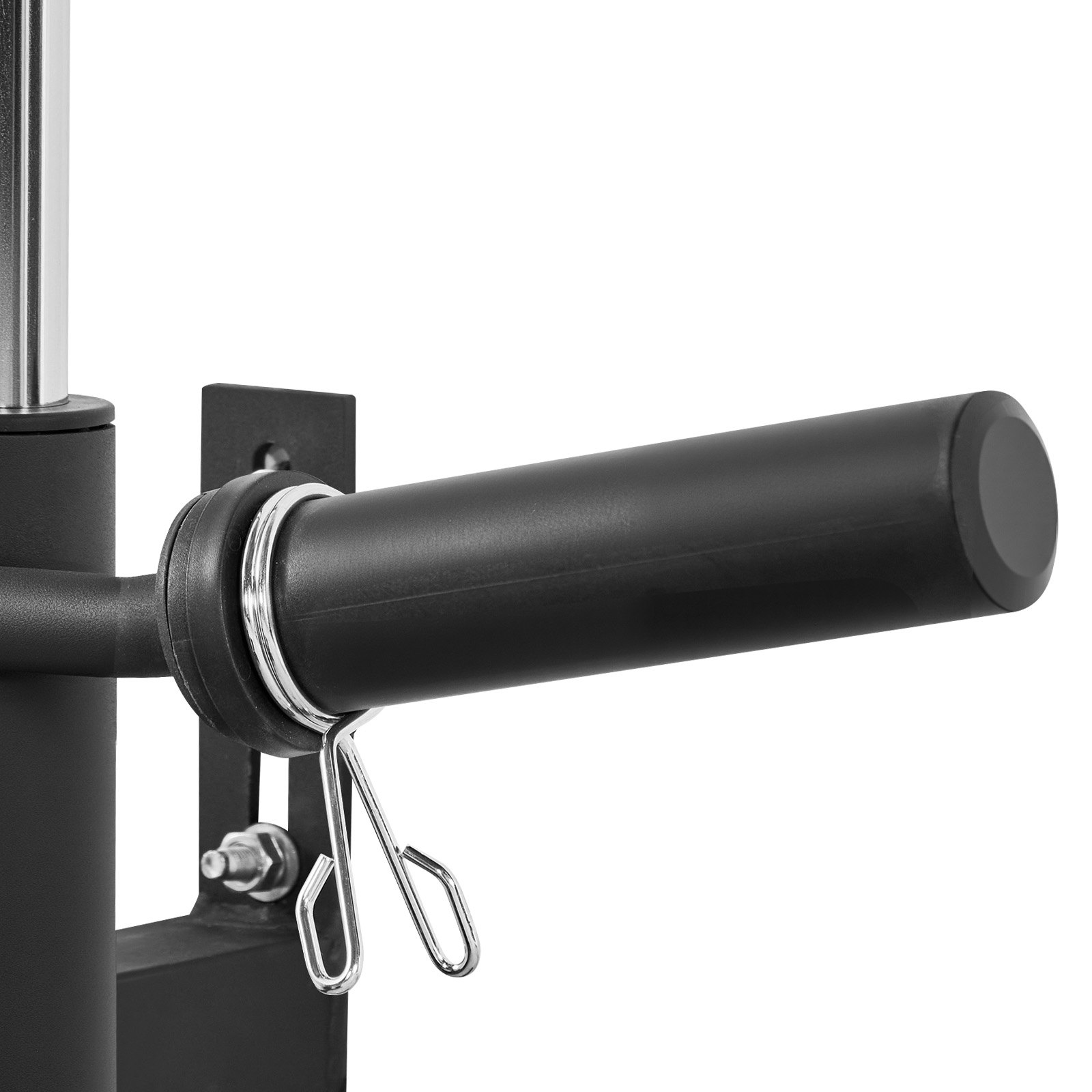 VEVOR Lat Machine da Parete, Macchina a Cavi da Parete 3 in 1, Lat Tower Professionale per Allenamenti Pulldown, Schiena Tricipiti a Casa e Palestra, Altezza Regolabile a 18 Livelli, Carico Max 227 kg